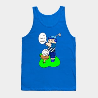 It's golf time! fun Tank Top